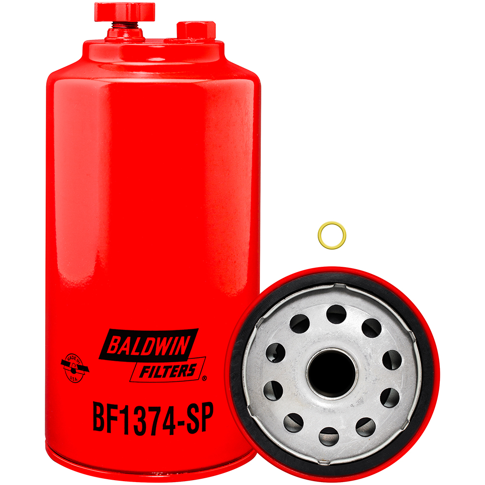 Fuel/Water Separator Spin-on with Drain and Sensor Port - فلتر بالدوين 