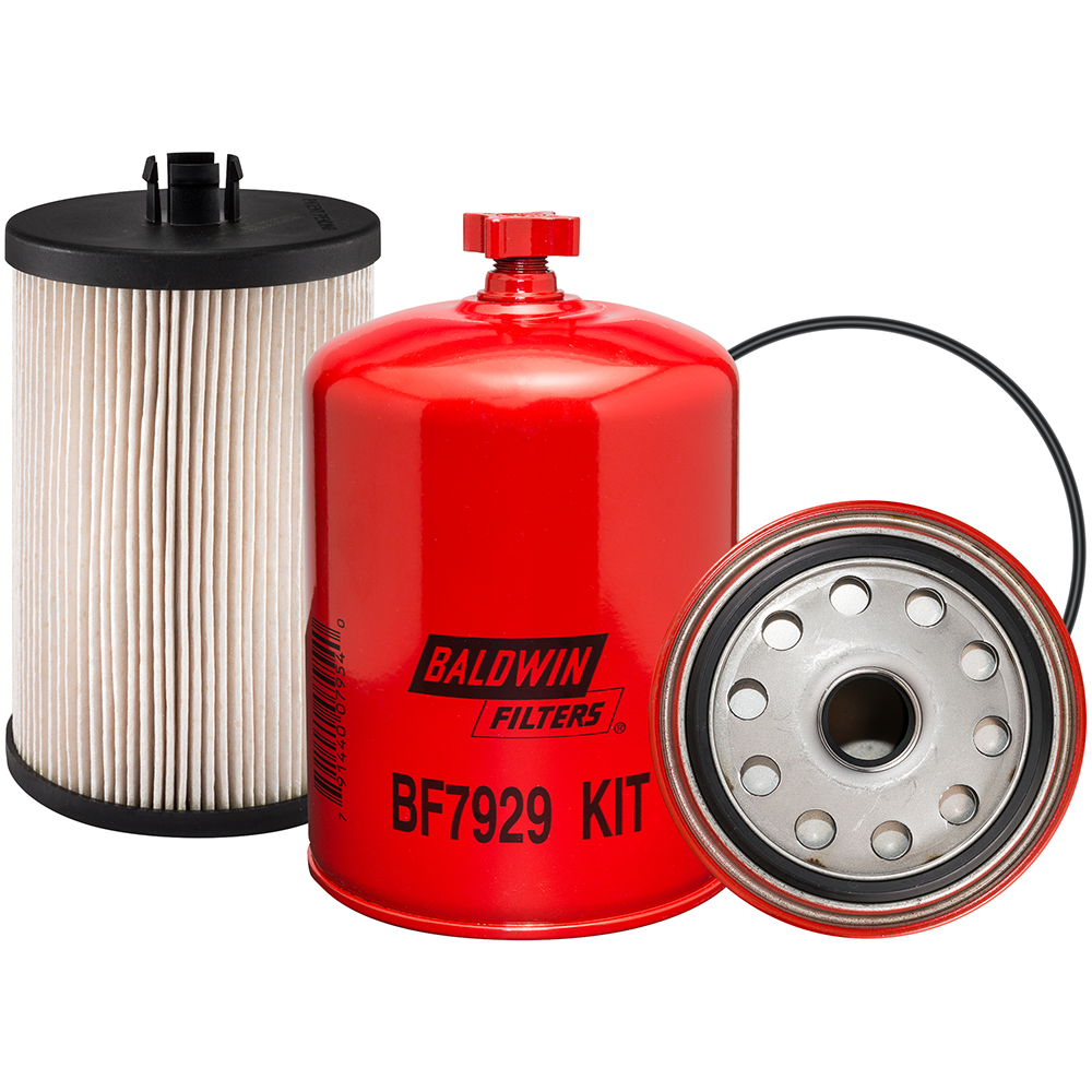 Set of 2 Fuel Filters - فلتر بالدوين 