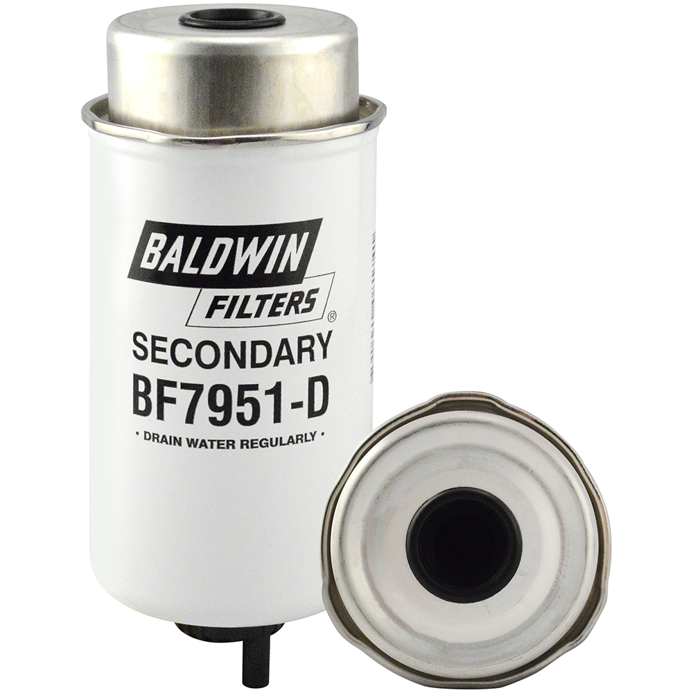 Secondary Fuel/Water Separator Element with Removable Drain - فلتر بالدوين 