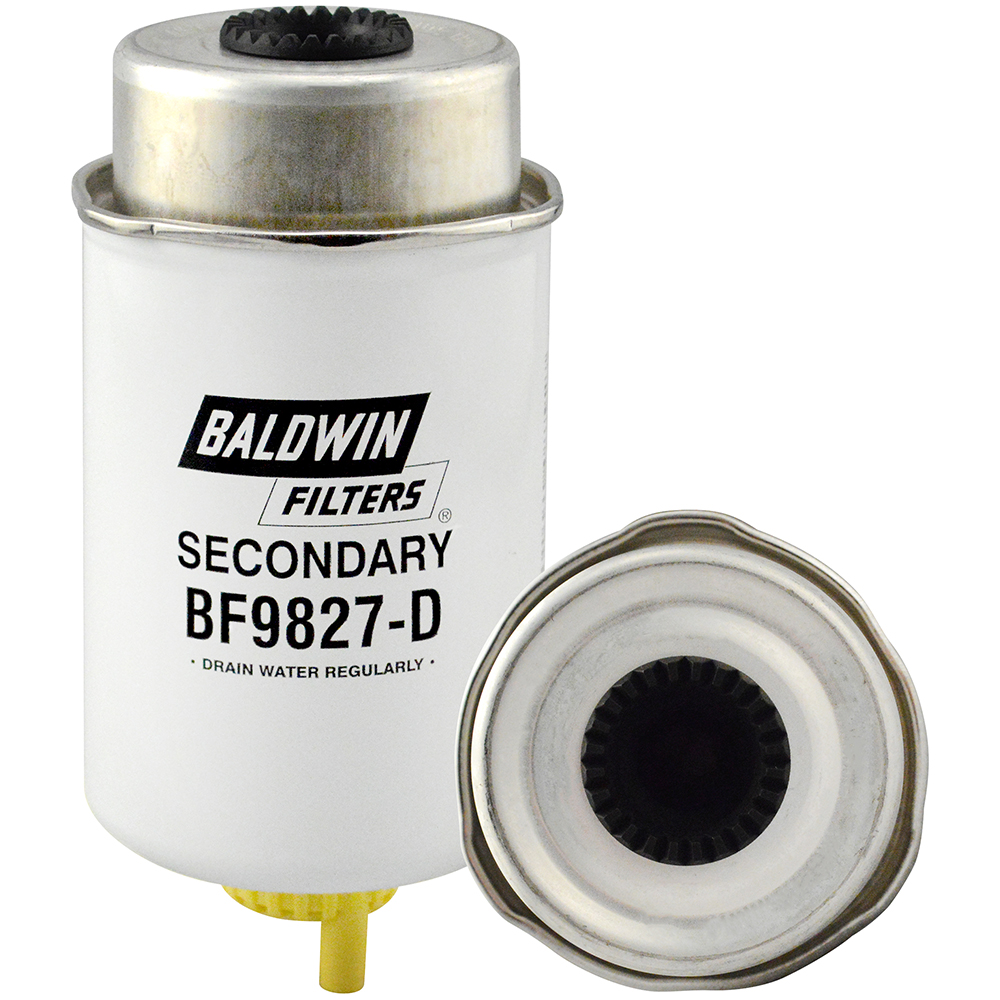 Secondary Fuel/Water Separator Element with Drain - فلتر بالدوين 