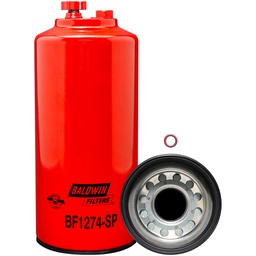 [BF1274-SP] Fuel/Water Separator Spin-on with Drain and Sensor Port - فلتر بالدوين 