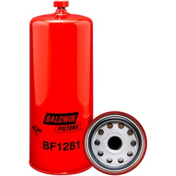 [BF1281] Primary Fuel/Water Separator Spin-on with Drain - فلتر بالدوين 