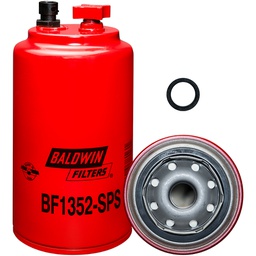[BF1352-SPS] Fuel/Water Separator Spin-on with Drain, Sensor Port and Reusable Sensor - فلتر بالدوين 