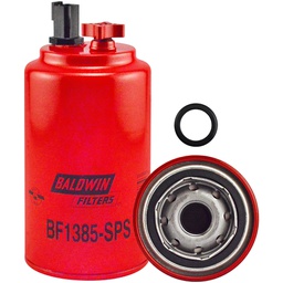 [BF1385-SPS] Fuel/Water Separator Spin-on with Drain, Sensor Port and Reusable Sensor - فلتر بالدوين 